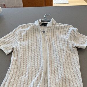 Like new Bonobos Knit Short Sleeve Button up